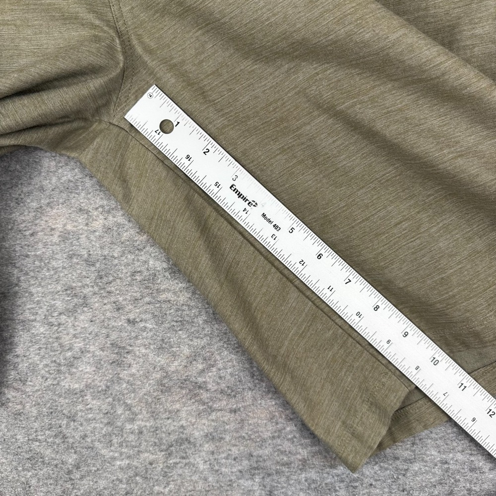 Hurley Chino Shorts 10" Cotton Polyester Stretch Pockets Brown Mens 34 - Picture 12 of 13